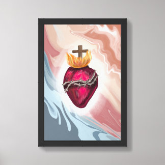 Sacred Heart of Divine Mercy- Catholic Wall Art