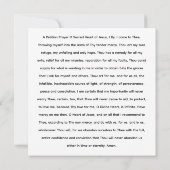 Sacred Heart of Jesus  (Back)