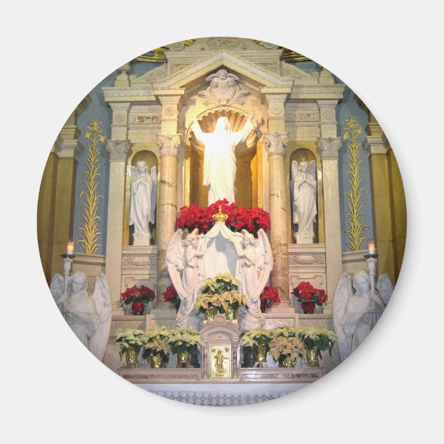 Sacred Heart of Jesus Altar Magnet (Front)