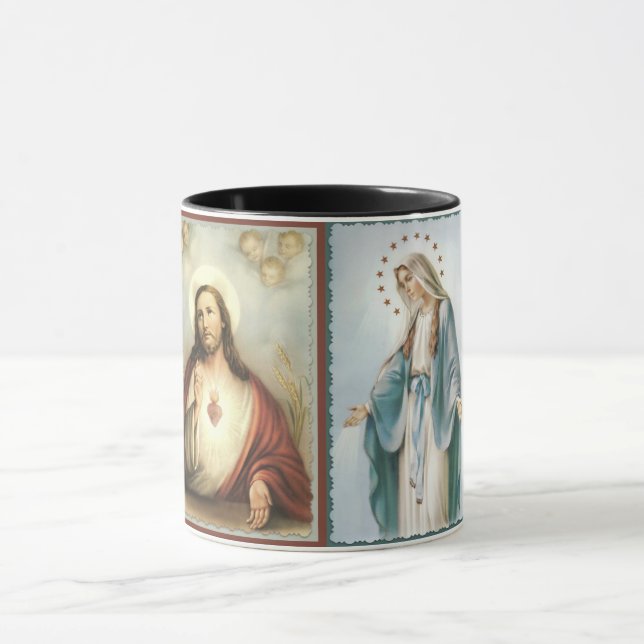 Sacred Heart of Jesus Blessed Mother Mug (Center)