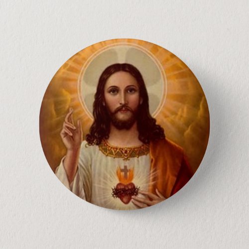Sacred Heart of Jesus Button