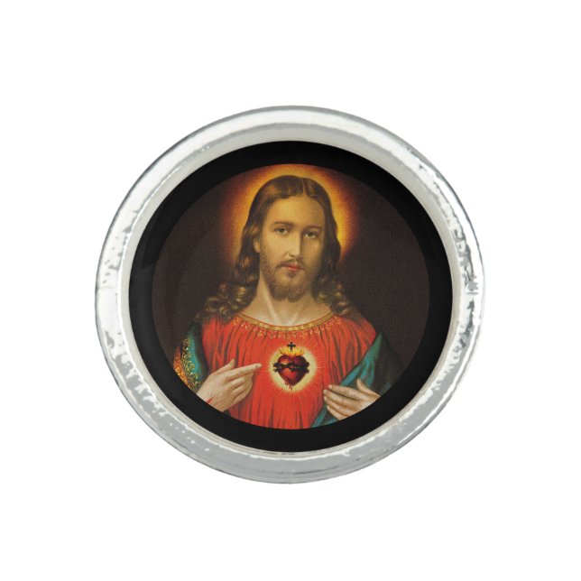 Sacred Heart of Jesus c1899 Ring (Front)