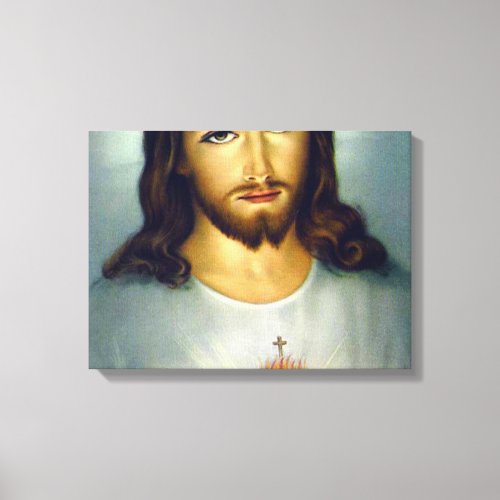 Sacred Heart Of Jesus Canvas Print