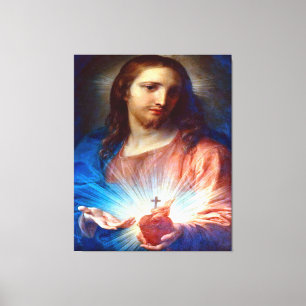 Sacred Heart of Jesus Canvas Print