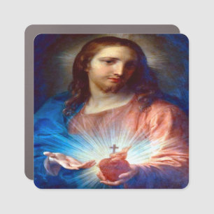 Sacred Heart of Jesus Car Magnet