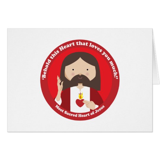 Sacred Heart of Jesus Card