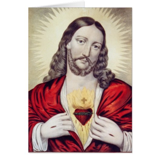 SACRED HEART OF JESUS CARDS (Front)