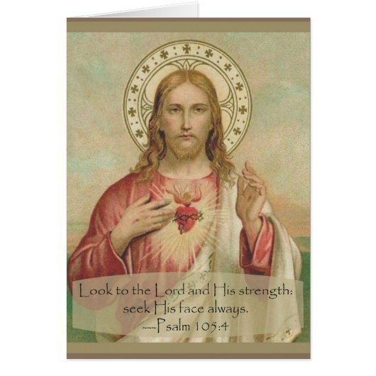 Sacred Heart of Jesus Cards (Front)