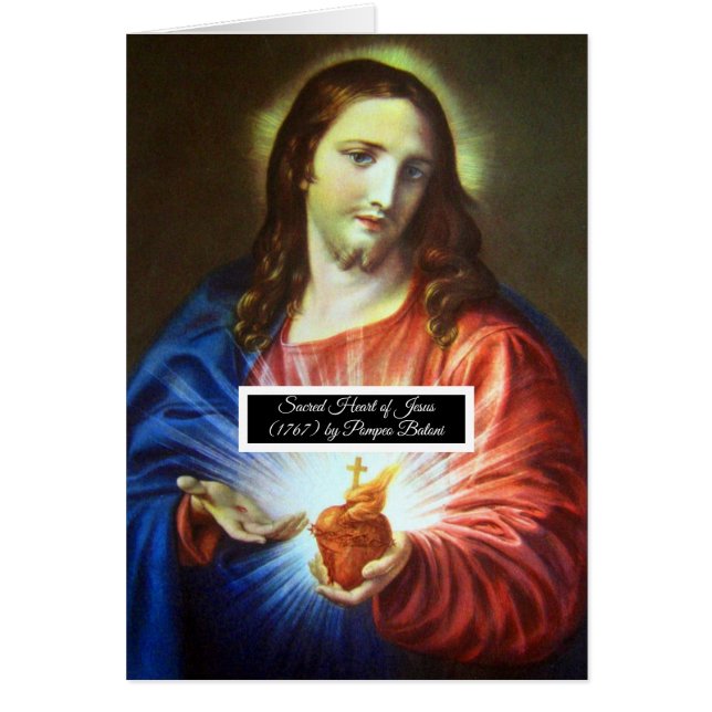 Sacred Heart of Jesus Cards (Front)