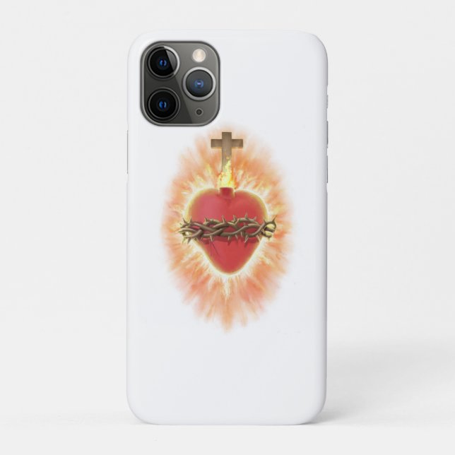 Sacred Heart of Jesus Case-Mate iPhone Case (Back)