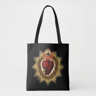 Sacred Heart of Jesus Catholic Devotion T-ShirtThe Tote Bag
