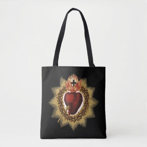 Sacred Heart of Jesus Catholic Devotion T_ShirtThe Tote Bag