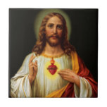 Sacred Heart of Jesus Ceramic Tile<br><div class="desc">Sacred Heart of Jesus Ceramic Tile</div>