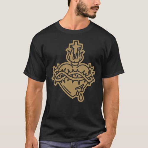 Sacred Heart of Jesus Christ Classic T_Shirt