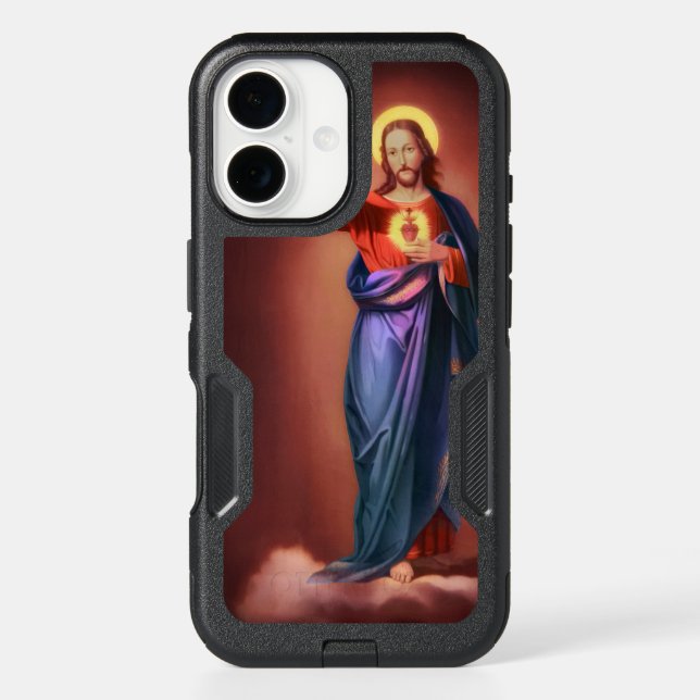 Sacred Heart of Jesus Christ Otterbox iPhone Case (Back)