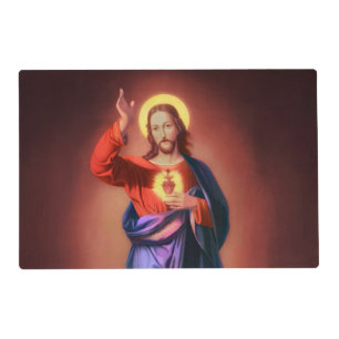 Sacred Heart of Jesus Christ Placemat