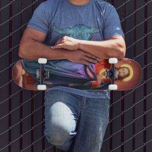 Sacred Heart of Jesus Christ Skateboard