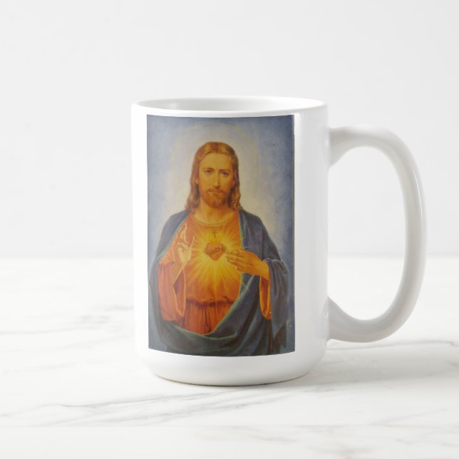 Sacred Heart of Jesus Coffee Mug (Right)