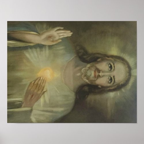Sacred Heart of Jesus Enthronement Poster