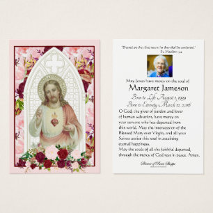 Sacred Heart of Jesus Floral Catholic Funeral