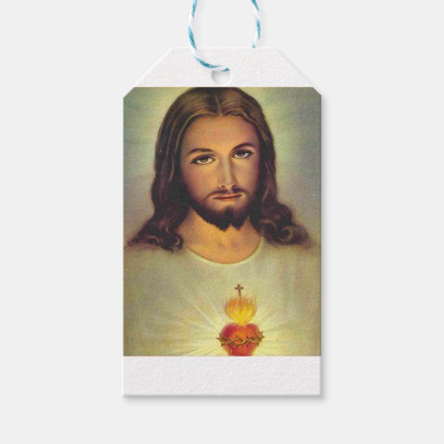 Sacred Heart of Jesus Gift Tags (Front)