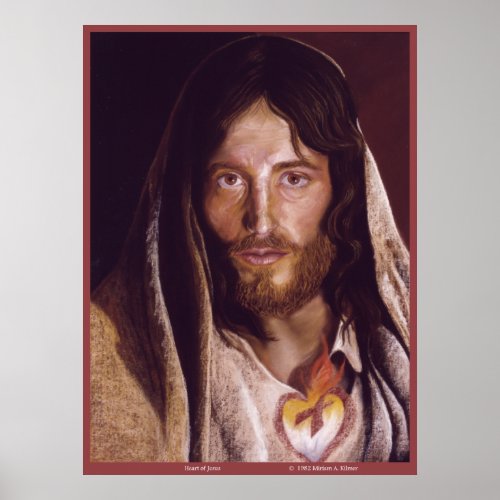 Sacred Heart of Jesus Heart of Jesus image Poster