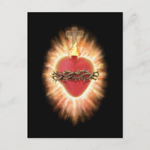 Sacred Heart of Jesus Hope Postcard