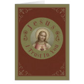 Sacred Heart of Jesus I Trust In You (Front)