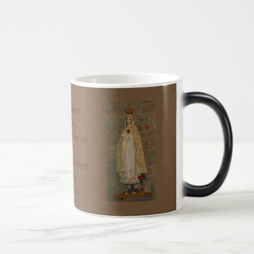 Sacred Heart of Jesus Immaculate Heart of Mary Magic Mug