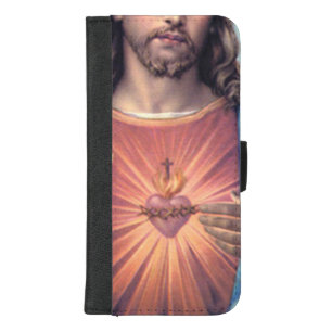 Sacred Heart Of Jesus iPhone 8/7 Plus Wallet Case