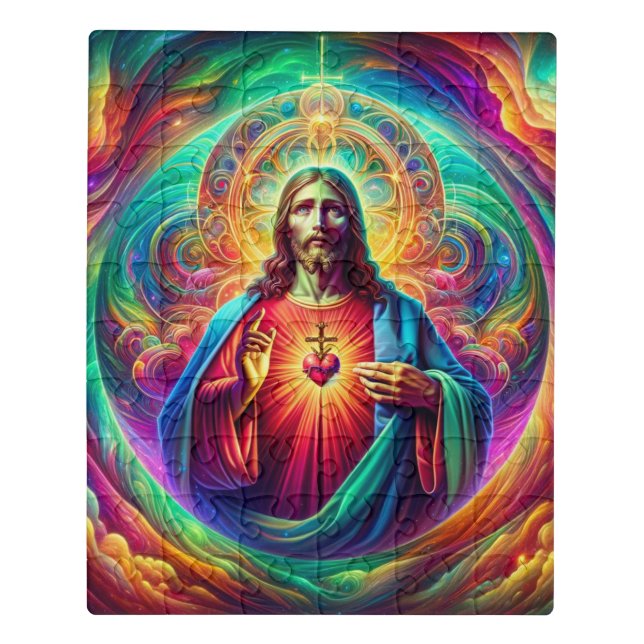 Sacred Heart of Jesus Jigsaw Puzzle (Puzzle Vertical)