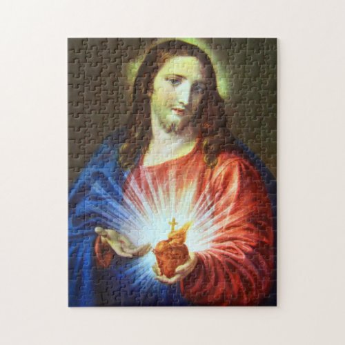 Sacred Heart Of Jesus Jigsaw Puzzle
