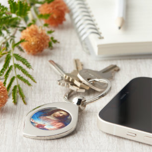 Sacred Heart of Jesus Keychain