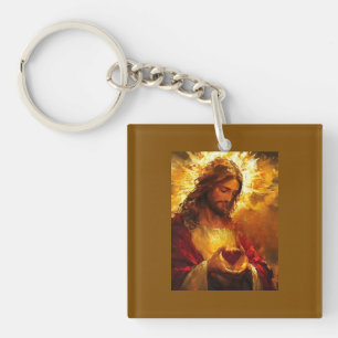 Sacred Heart of Jesus Keychain