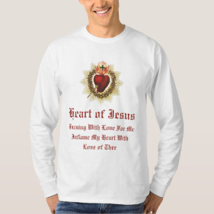 Sacred Heart of Jesus Men's Long Sleeve T-Shirt