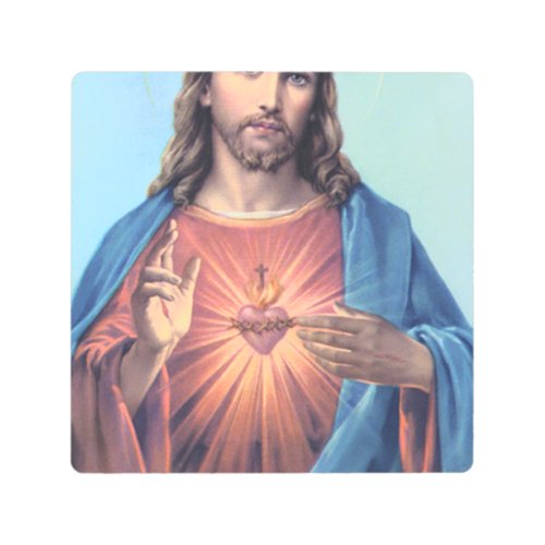Sacred Heart Of Jesus Metal Print