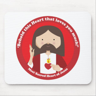 Sacred Heart of Jesus Mouse Pad
