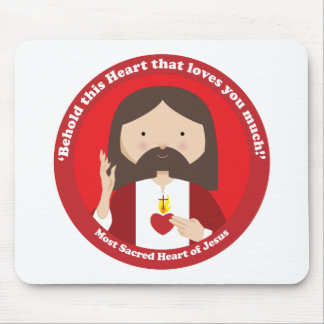 Sacred Heart of Jesus Mouse Pad