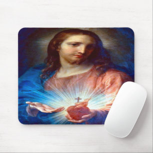 Sacred Heart of Jesus Mouse Pad