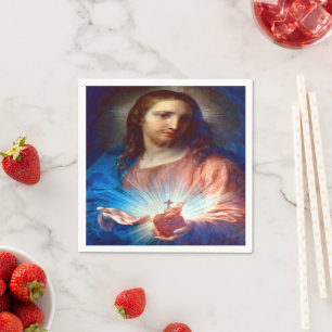 Sacred Heart of Jesus Napkins