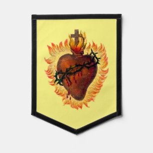 Sacred Heart of Jesus Pennant