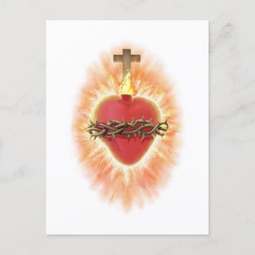 Sacred Heart of Jesus Postcard