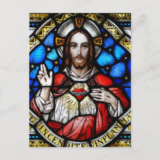 SACRED HEART OF JESUS POSTCARD