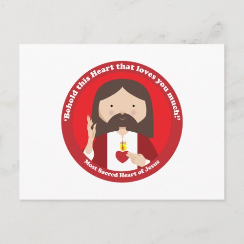 Sacred Heart of Jesus Postcard