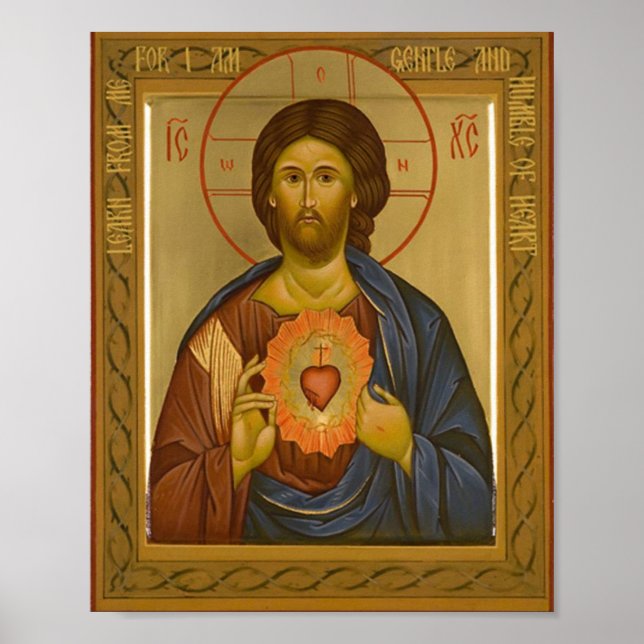Sacred Heart Of Jesus Poster (Front)