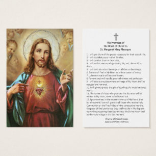 Sacred Heart of Jesus Promises St. Margaret Mary