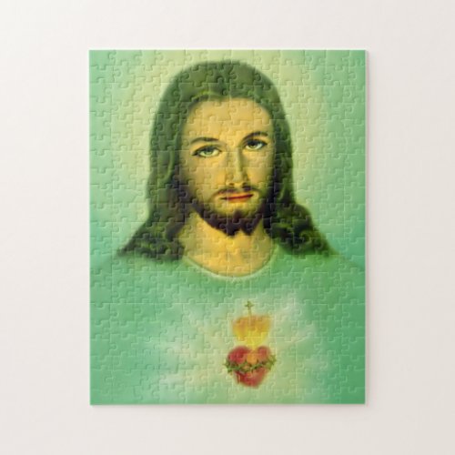 Sacred Heart of Jesus Puzzle _ Sagrado Corazon
