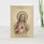 Sacred Heart of Jesus Religious Graduation Card