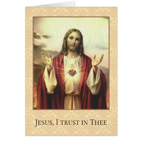 Sacred Heart of Jesus Religious Vintage