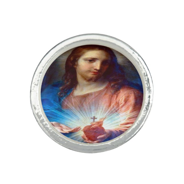 Sacred Heart of Jesus Ring (Front)
